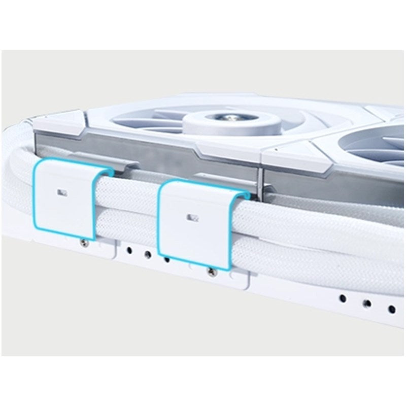LIAN LI Hydro-Shift LCD 360 RGB Liquid CPU Cooler - White LIAN LI Hydro-Shift LCD 360 RGB Liquid CPU Cooler - White